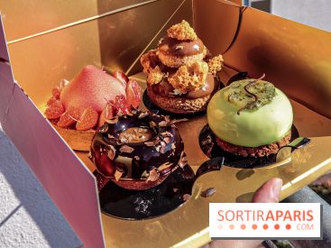 Pâtisseries de Pascal Hainigue à emporter du burgundy Paris