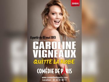 Caroline Vigneaux quitte la robe