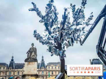 L'arbre aux mille voix : une sculpture originale installée sur le pont du Carrousel