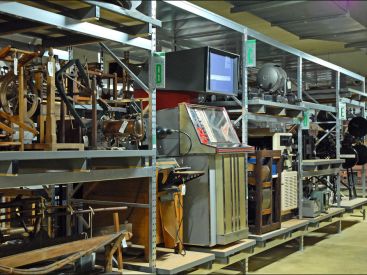 Réserves du Musée des arts et Métiers à Saint-Denis (93)