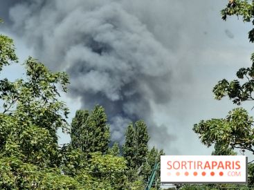 Un incendie important dans une zone industrielle de Bobigny, évitez le secteur