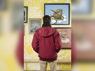 October group show, l'exposition gratuite de la Cohle Gallery