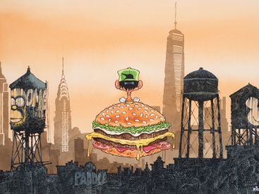 Midam présente Kid Paddle et Game over dans une exposition à la galerie Huberty & Breyne