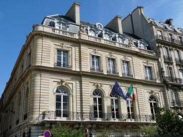 Journées du Patrimoine 2022 à l'Ambassade d'Irlande - Hôtel de Breteuil à Paris