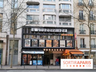 Le cinéma les 7 Parnassiens dans le quartier de Montparnasse
