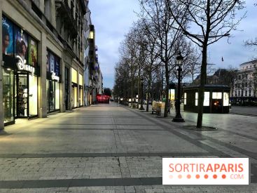 Coronavirus, Paris désert 