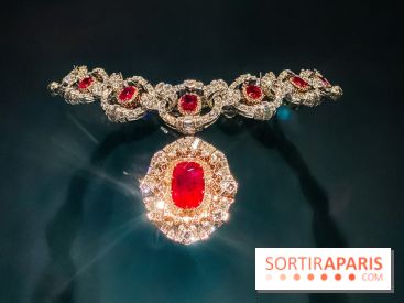 Photos Exposition Pierres Précieuses, du minéraux aux bijoux avec le Joaillier Van Cleef & Arpel