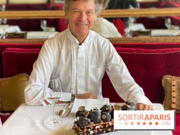 La Bûche de Noël 2020 et Galette des rois 2021 de Guy Martin au Grand Véfour