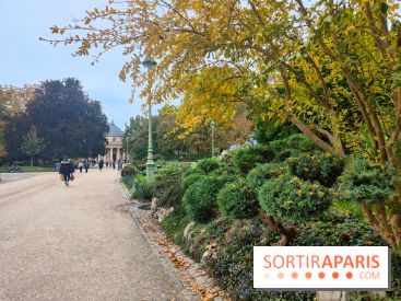 Visuels Parc Monceau à Paris 8e arrondissement  - automne