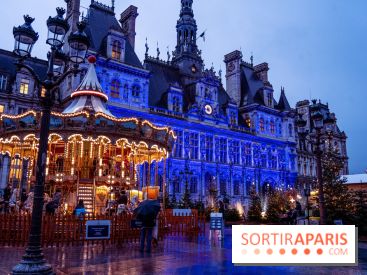 Photos : Village et illuminations de Noël de l'Hôtel de Ville 2020