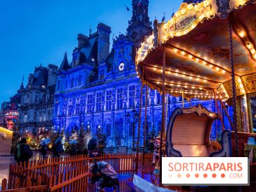 Photos : Village et illuminations de Noël de l'Hôtel de Ville 2020