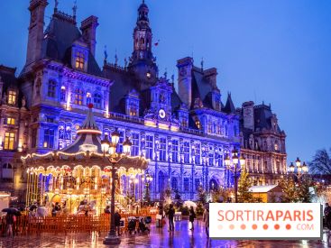 Photos : Village et illuminations de Noël de l'Hôtel de Ville 2020