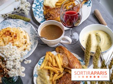 Menu volaille et truffe du Coq Rico, les photos