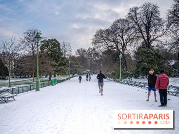 La Neige à Paris ce 10 février 2021
