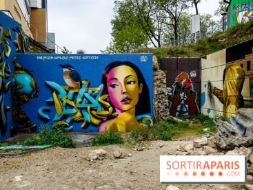 Spot 13 : le lieu éphémère de street art en plein air à Paris, nos photos