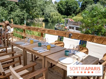 La plage et le brunch EffetMer de la Maison Louveciennes 