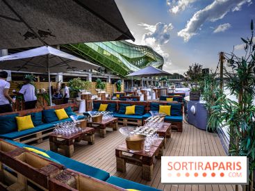 Solarium, la péniche au pied de la Cité de la Mode et du Design