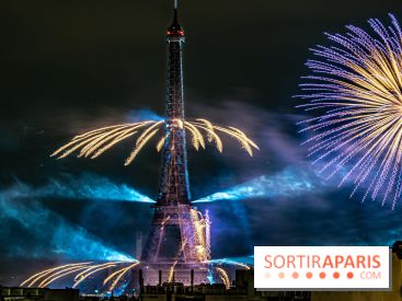 Photos feu d'artifice Paris 2021