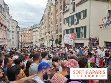 JO de Paris 2024 : cette image du cyclisme rue Lepic qui ressemble à un tableau de Monet