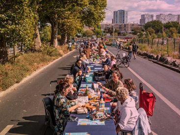 La plus grande table du monde de Saint-Ouen à Saint-Denis 2022