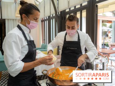 Il Carpaccio au Royal Monceau par Alessandra Del favero et Oliver Piras