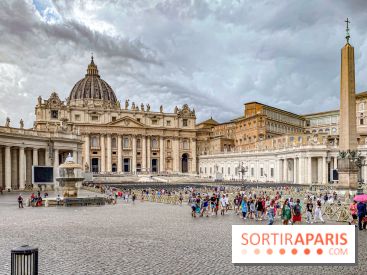 Visuel actualités - Pape Vatican place Saint Pierre