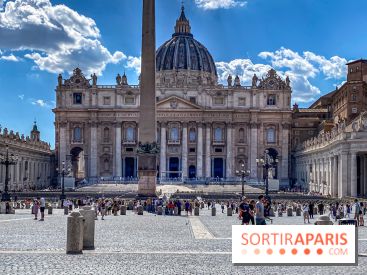 Visuel actualités - Pape Vatican place Saint Pierre