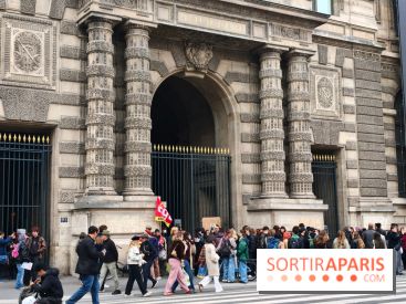 Visuel actualités - grève blocage manifestation musée du Louvre
