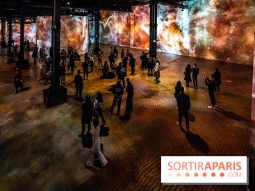 Photos : Destination Cosmos à l'Atelier des Lumières