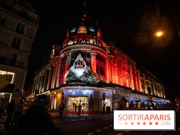 Inauguration des Vitrines de Noël du BHV 2021, les photos