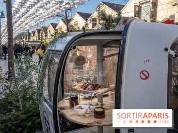 La terrasse raclette de la Fabrique à Toga à Bercy