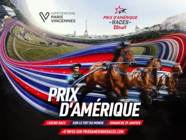 Le Prix d’Amérique Legend Race à l'Hippodrome Paris-Vincennes le dimanche 29 janvier !