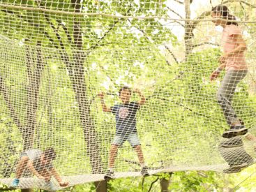 Des vacances de printemps en pleine nature dans les parcs AccroCamp !