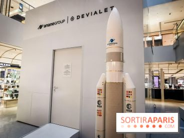 Expérience immersive Sound Journey to space à vivre à la Samaritaine : nos photos