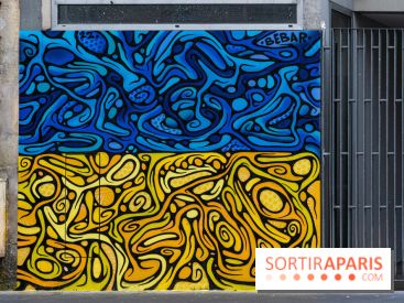 Le monde du street art se mobilise pour l'Ukraine à Paris, les photos