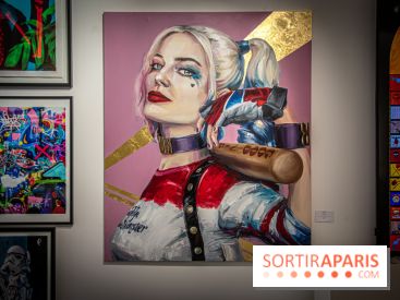 Pop Corn Time, nos photos de l'exposition de toiles et de NFT à la galerie Goldshteyn-Saatort