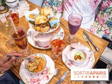 Le brunch du Jardin de Mademoiselle, les photos du menu