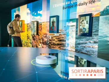 Europa Expérience, un lieu d'exposition gratuit et immersif sur l'Union Européenne à Paris