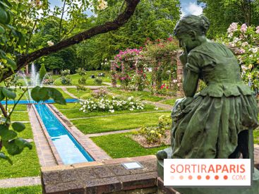 La Roseraie du Parc Lebaudy sur l'Ile de Puteaux