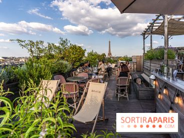 La terrasse en Rooftop du Brach, le bar perché dans un jardin potager -  A7C7698
