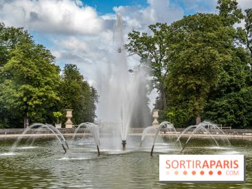 Jeux d'eau au Domaine National de Saint-Cloud