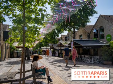 Le ciel de cerfs volants à Bercy Village 