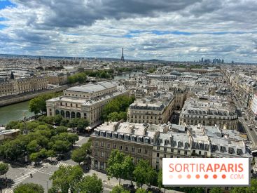 Vue Paris Tour Saint Jacques