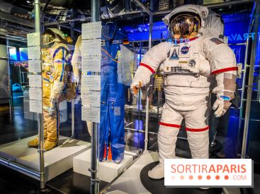 Up to space : devenez un astronaute avec l'exposition du musée de l'Air et de l'Espace, nos photos