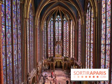 La Sainte-Chapelle et ses 1113 vitraux, un véritable joyau gothique à Paris