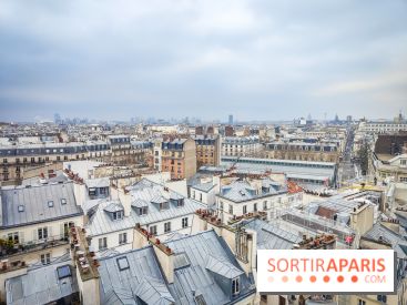 Visuels Paris - vue aérienne toits