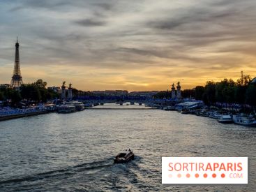 Visuels Paris - La Seine - Coucher de soleil