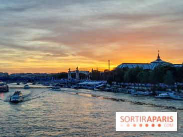 Visuels Paris - La Seine - Coucher de soleil