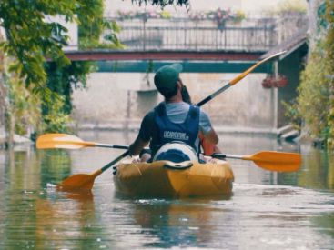 Une balade en canoë le long du Grand Morin, à Crécy-la-Chapelle (77)