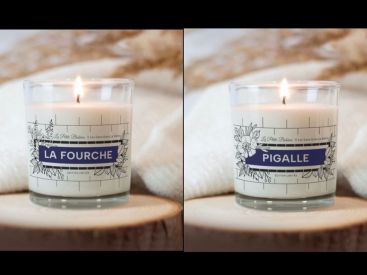 Une collection de bougies inspirée du métro parisien